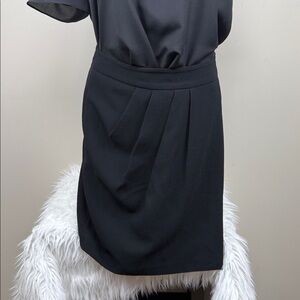 CLUB MONACO black skirt 6 mini  Euc